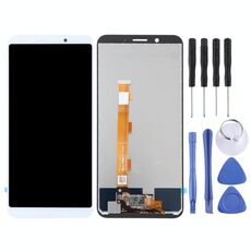 Schermo LCD TFT per OPPO A83 con assemblaggio completo di digitalizzatore (bianco)