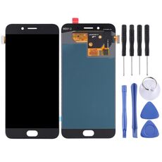 Schermo LCD originale per OPPO R9s con assemblaggio completo di digitalizzatore (nero)