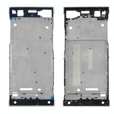 per Sony Xperia XA1 Piastra cornice cornice LCD alloggiamento anteriore (oro)