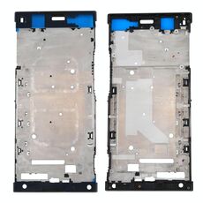 Piastra cornice cornice LCD alloggiamento anteriore per Sony Xperia XA1 Ultra (nero)