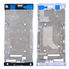 Piastra cornice cornice LCD alloggiamento anteriore per Sony Xperia XA1 Ultra (bianco)