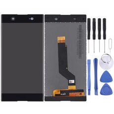 Schermo LCD OEM per Sony Xperia XA1 Ultra con assemblaggio completo di digitalizzatore (nero)