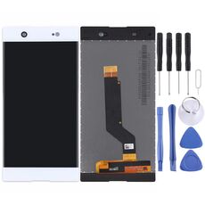 Schermo LCD OEM per Sony Xperia XA1 Ultra con assemblaggio completo di digitalizzatore (bianco)