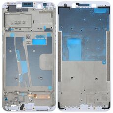 Per OPPO A73 / F5 Alloggiamento frontale Cornice per cornice LCD (bianca)