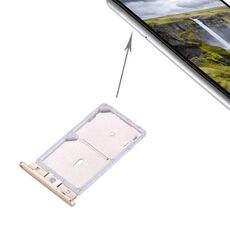 Per Xiaomi Redmi Note 3 (versione MediaTek) Vassoio per scheda SIM (oro)