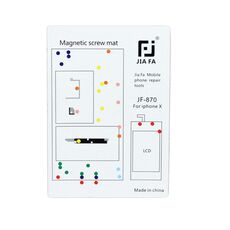 Tappetino magnetico per viti JIAFA per iPhone X