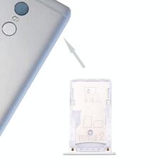 Per Xiaomi Redmi Note 4 Vassoio per schede SIM e SIM / TF (argento)