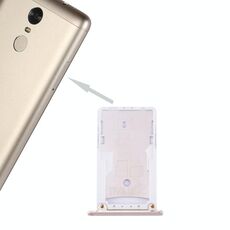 Per Xiaomi Redmi Note 3 (versione Qualcomm) SIM e vassoio per schede SIM / TF (oro)