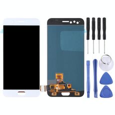 Schermo LCD originale per OPPO R11 con assemblaggio completo di digitalizzatore (bianco)