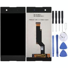 Schermo LCD OEM per Sony Xperia XA1 con assemblaggio completo di digitalizzatore (nero)