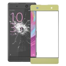 Lente esterna in vetro per schermo anteriore per Sony Xperia XA (Lime Gold)