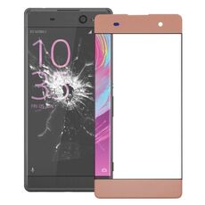 Lente esterna in vetro per schermo anteriore per Sony Xperia XA (oro rosa)