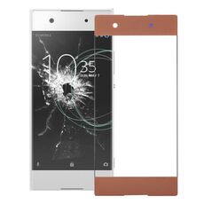 Lente esterna in vetro per schermo anteriore per Sony Xperia XA1 (rosa)