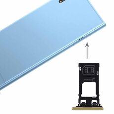 Vassoio scheda SIM e micro SD per Sony Xperia XZs (versione SIM singola) (oro)