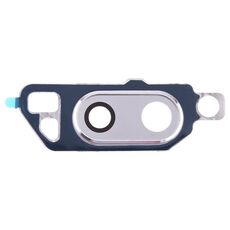 Obiettivo fotocamera posteriore + copertura con adesivo per LG V30 (argento)