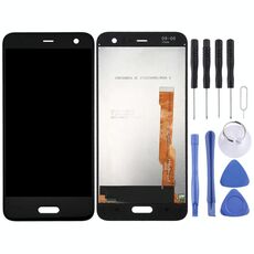 Schermo LCD originale per HTC U11 Lite con digitalizzatore assemblaggio completo (nero)