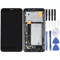 Schermo LCD OEM per ASUS Zenfone Ir TV ZB551KL TD-LTE X013D X013DB Assemblaggio completo con cornice (nero)