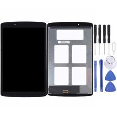 Schermo LCD TFT per LG G Pad F 8.0 / V495 / V496 con digitalizzatore assemblaggio completo (nero)