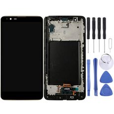 Schermo LCD TFT per LG Stylus 2 / K520 con digitalizzatore Full Assembly (nero)