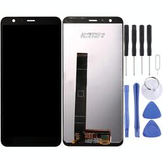 Schermo LCD OEM per Asus Zenfone Max Plus (M1) X018DC X018D ZB570TL con digitalizzatore assemblaggio completo (nero)