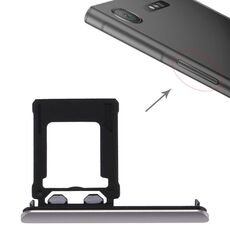 Vassoio scheda micro SD per Sony Xperia XZ1 (argento)