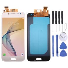 Schermo LCD Oled per Galaxy J5 (2017)/J5 Pro 2017, J530F/DS, J530Y/DS con digitalizzatore Full Assembly (oro)