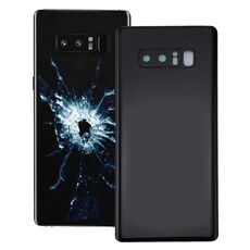 Cover posteriore per Galaxy Note 8 con copriobiettivo fotocamera (nero)