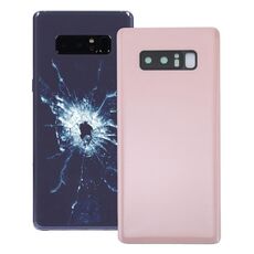 Cover posteriore per Galaxy Note 8 con copriobiettivo fotocamera (rosa)