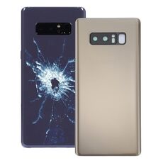Cover posteriore per Galaxy Note 8 con copriobiettivo fotocamera (oro)