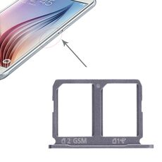 Vassoio per scheda SIM per Galaxy S6 2 (grigio)