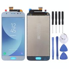 Schermo LCD originale per Galaxy J3 (2017), J330F/DS, J330G/DS con digitalizzatore Full Assembly (blu)