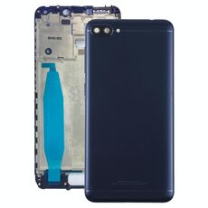 Cover posteriore con obiettivo della fotocamera e tasti laterali per Asus Zenfone 4 Max ZC520KL X00HD (blu)