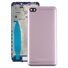 Cover posteriore con obiettivo della fotocamera e tasti laterali per Asus Zenfone 4 Max ZC520KL X00HD (oro rosa)