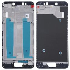 Piastra cornice cornice LCD alloggiamento anteriore per Asus Zenfone 4 Max ZC520KL X00HD (nero)