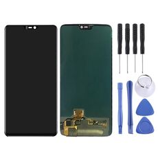 Per OnePlus 6 con schermo LCD OEM assemblaggio completo digitalizzatore (nero)
