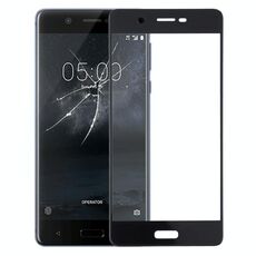 Lente esterna in vetro per schermo anteriore per Nokia 5 TA-1024 TA-1027 TA-1044 TA-1053 (nero)
