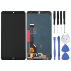 Schermo LCD originale per Meizu 15 Plus con assemblaggio completo di digitalizzatore (nero)