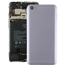 Cover posteriore con obiettivo della fotocamera e tasti laterali per Xiaomi Redmi Note 5A (grigio)