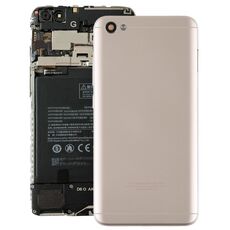 Cover posteriore con obiettivo della fotocamera e tasti laterali per Xiaomi Redmi Note 5A (oro)