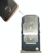 Vassoio scheda SIM + vassoio scheda micro SD per Motorola Moto Z Force