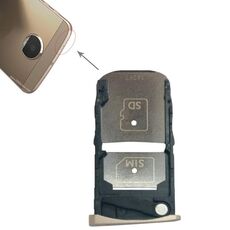 Vassoio per scheda SIM + vassoio per scheda micro SD per Motorola Moto Z.