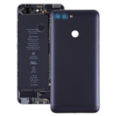 Cover posteriore con obiettivo della fotocamera e tasti laterali per Asus Zenfone Max Plus (M1) / ZB570TL (nero)