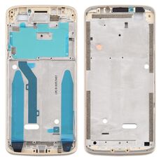Cornice per cornice LCD alloggiamento anteriore per Motorola Moto E5 (oro)