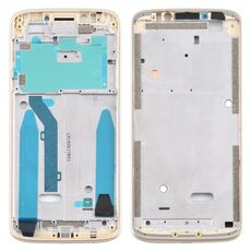 Cornice LCD per cornice frontale per Motorola Moto G6 Play (oro)