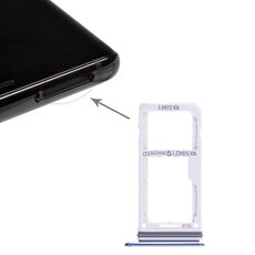 Per Galaxy Note 8 2 Vassoio scheda SIM / Vassoio scheda micro SD (blu)