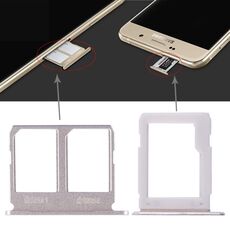 Per Galaxy A9100 / A9 (2016) 2 Vassoio per scheda SIM + Vassoio per scheda Micro SD (Oro)