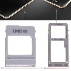 Per Galaxy A520 / A720 2 vassoio per scheda SIM + vassoio per scheda micro SD (oro)