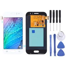 Schermo LCD (TFT) per Galaxy J1 Ace (2015), J110, J110M, J110F, J110G, J110L con Digitizer Full Assembly (Bianco)
