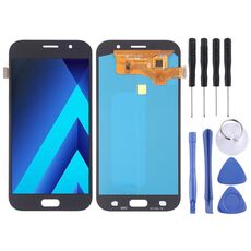 Schermo LCD OLED per Galaxy A7 (2017), A720F, A720F/DS con digitalizzatore Full Assembly (nero)