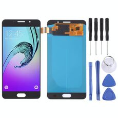 Schermo LCD e digitalizzatore Assemblaggio completo (materiale OLED) per Galaxy A7 (2016), A710F, A710F/DS, A710FD, A710M, A710M/DS, A710Y/DS, A7100 (nero)